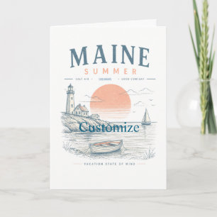 Maine Summer Fun Thunder_Cove Card