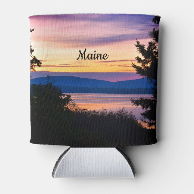 Maine Sunrise Can Cooler (Front)
