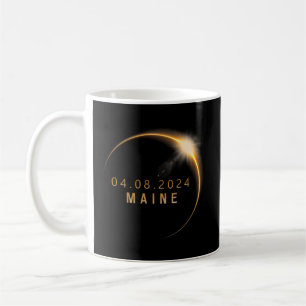 Maine Total Solar Eclipse April 8 2024 Solar Eclip Coffee Mug