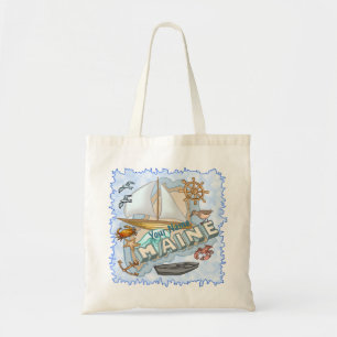 Maine tote bag