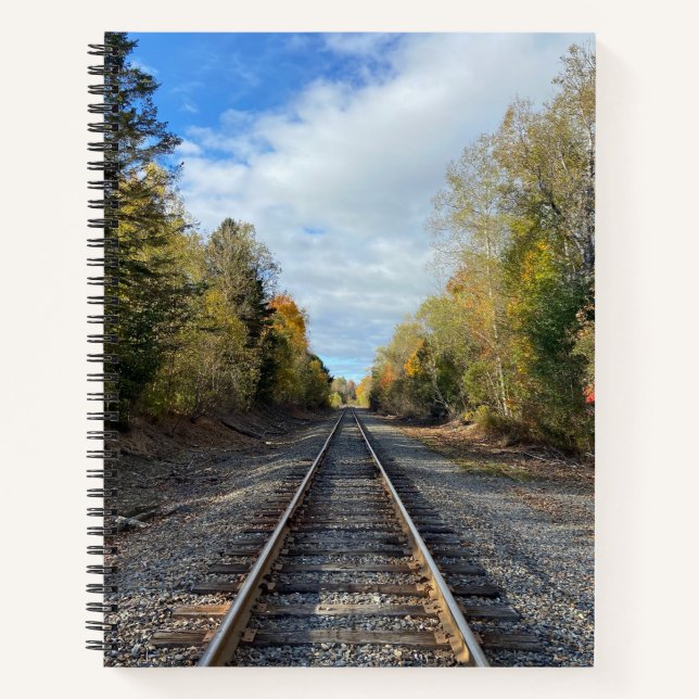 Maine Train Tracks Journal (Devant)