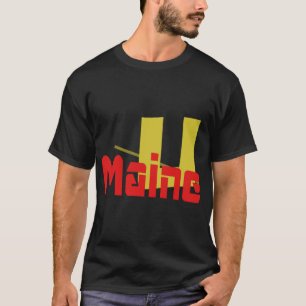 Maine U abstract design T-Shirt