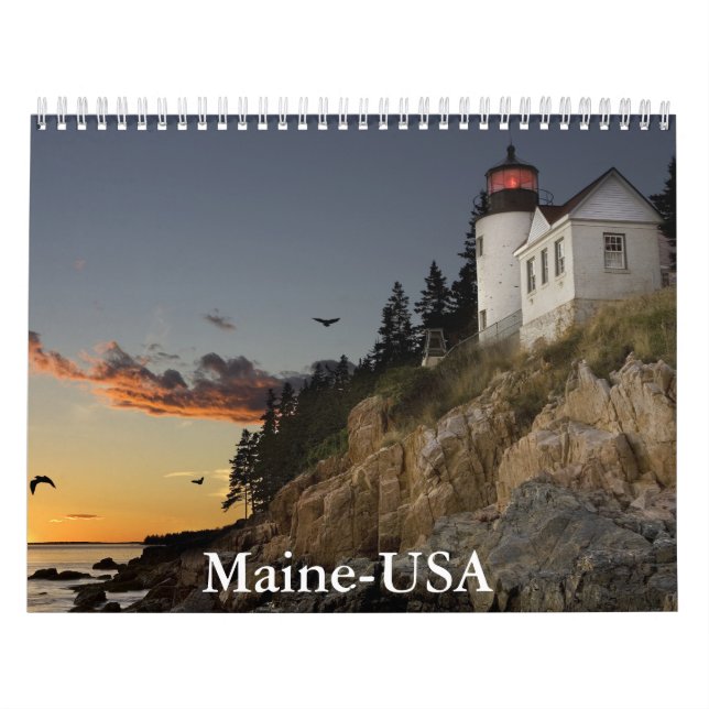 Maine-USA Calendar (Cover)