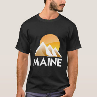 Maine Vacation Souvenir Gift T-Shirt
