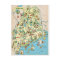 Maine Vintage Map