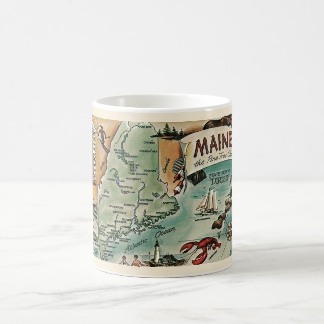 Maine Vintage Mug (Center)