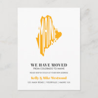 MAINE We've moved New address New Home