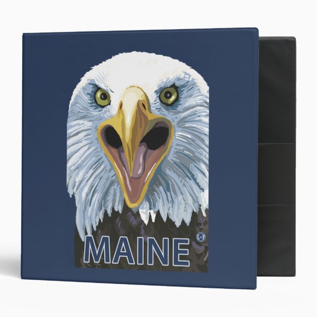 MaineEagle Up Close Binder (Front/Inside)