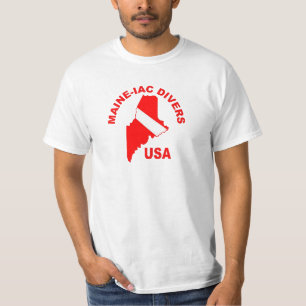Maineiac Divers Classic Logo ValueT-shirt T-Shirt