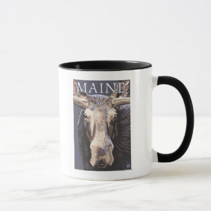 MaineMoose Up Close Mug