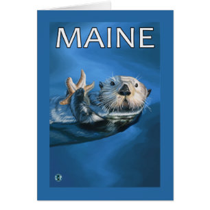 MaineSea Otter Scene