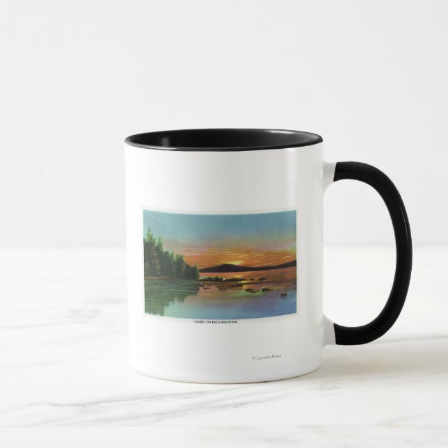 MaineSunset View on Bald Mountain Mug (Right)