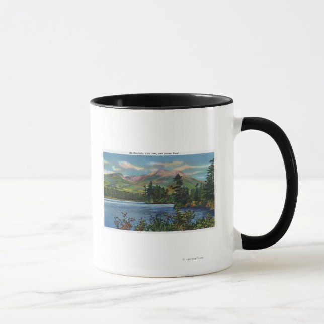 MaineView of Mount Katahdin and Daicey Pond Mug (Right)