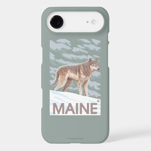 MaineWolf Scene Case-Mate iPhone Case (Back)