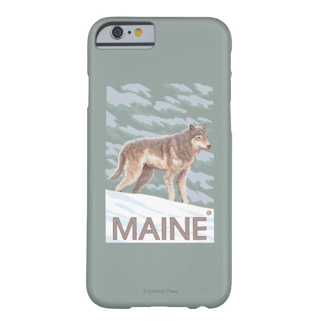 MaineWolf Scene Case-Mate iPhone Case (Back)