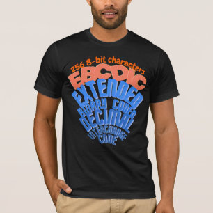 Mainframe Coded Character Set EBCDIC T-Shirt