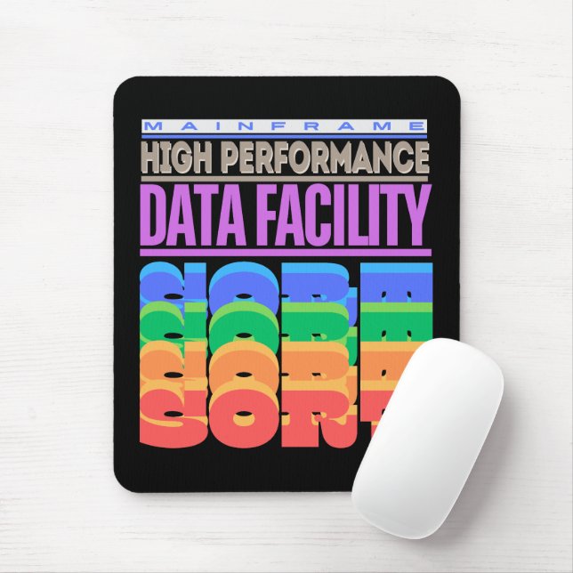Mainframe Data Facility Sort (DFSORT)  Mouse Pad (With Mouse)
