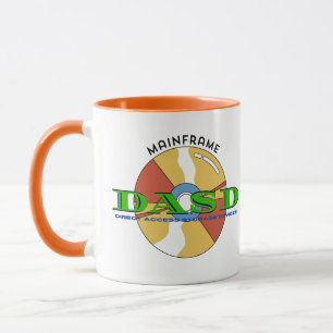 Mainframe Direct access storage devices (DASD) Mug