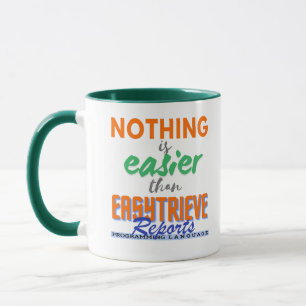 Mainframe Easytrieve Programming Language Mug