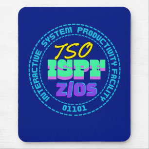 Mainframe TSO-ISPF Interactive System Mouse Pad
