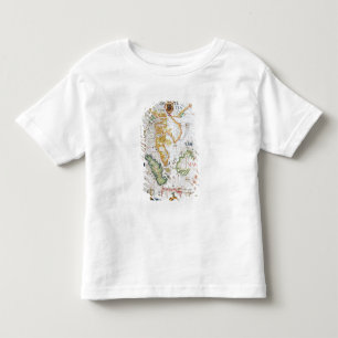 Mainland Southeast Asia, detail from world atlas Toddler T-shirt