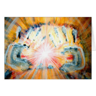 Mains de guérison et croix de force