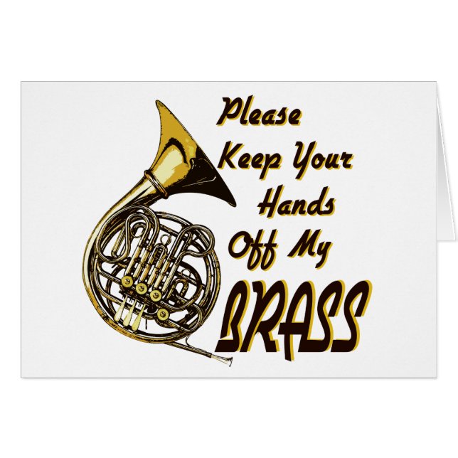 Mains de mon laiton (Devant horizontal)