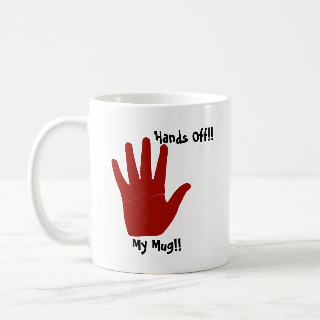 Mains, ma tasse (Gauche)