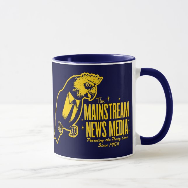 Mainstream News Media Mug (Right)
