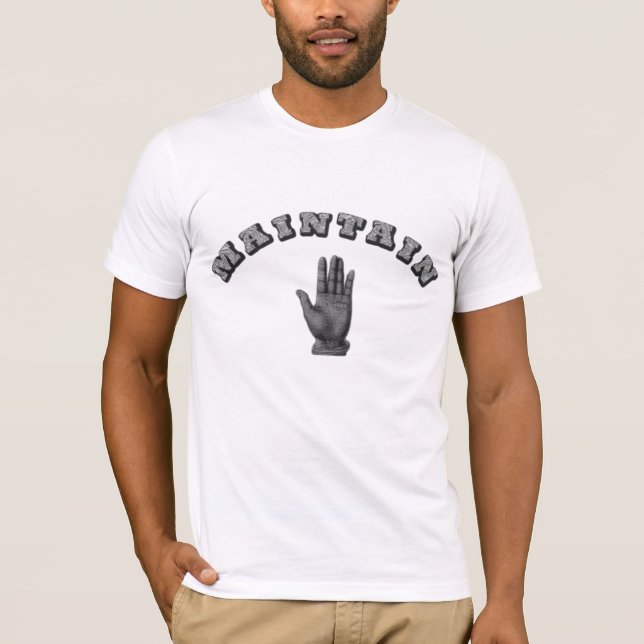MAINTAIN tee (Front)