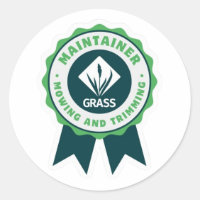 Maintainer Milestone Sticker - Mowing and Trimming