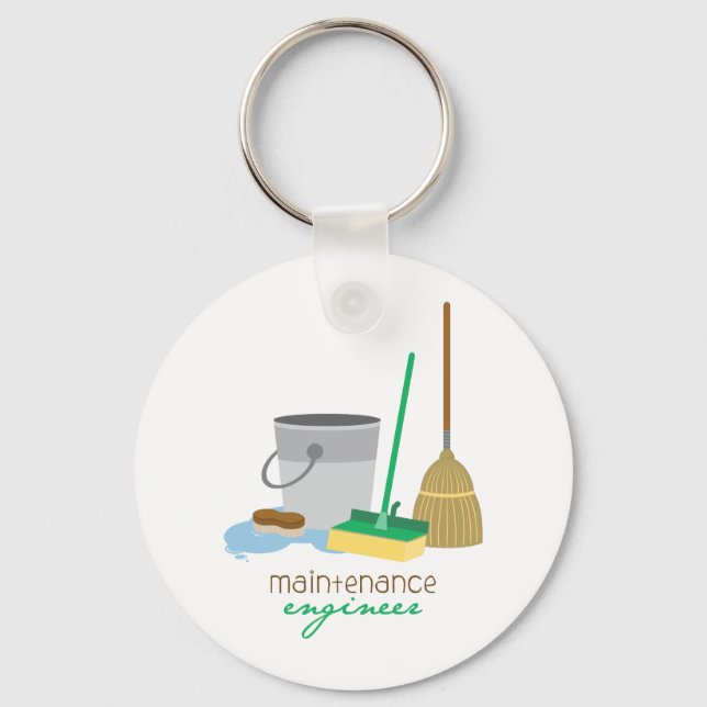 Maintanance Engineer Keychain (Front)