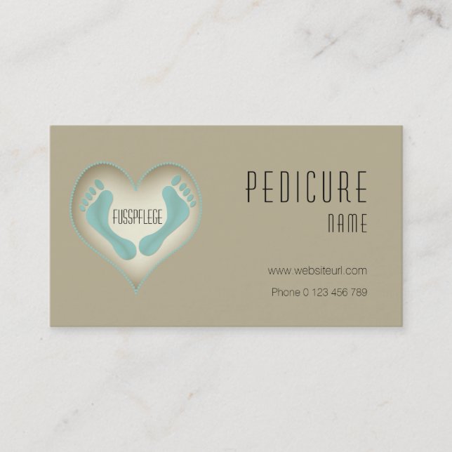 maintenance business card (Front)