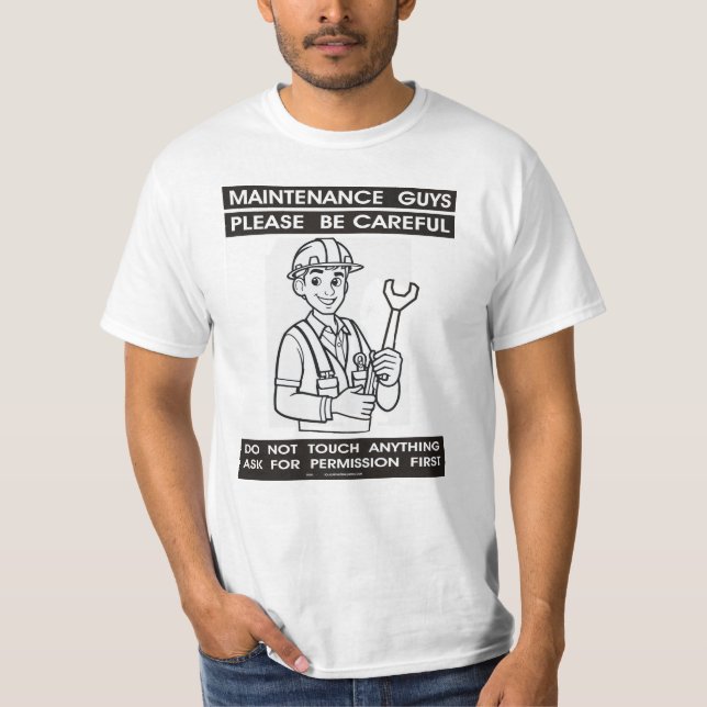 maintenance guys - service maintenance - T-Shirt (Front)