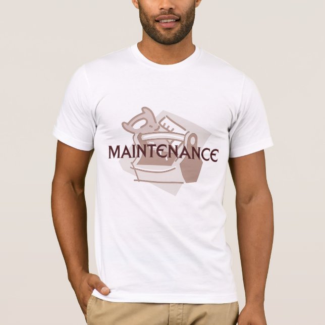 Maintenance Man T-shirt (Front)