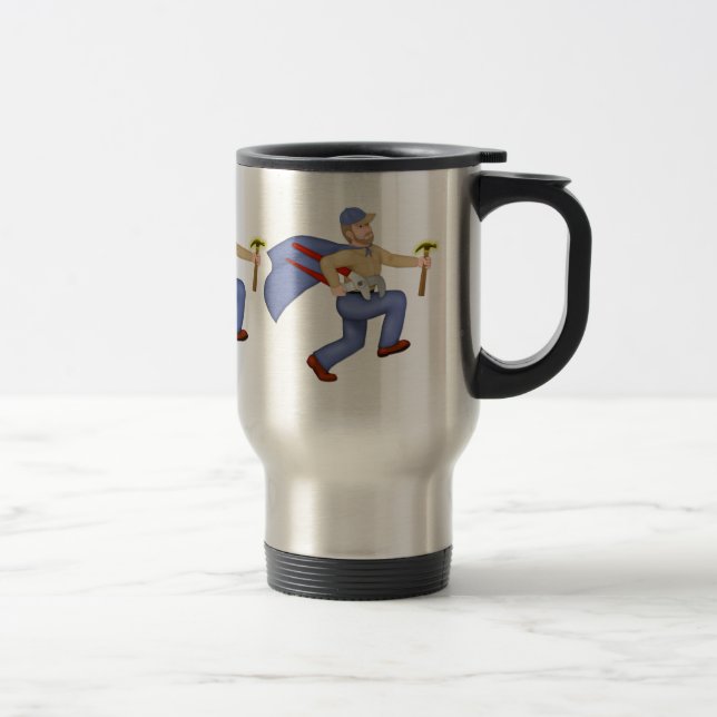 Maintenance Man Travel Mug (Right)