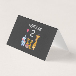 Maintenant, j'ai 2 ans 2e anniversaire au Zoo Baby