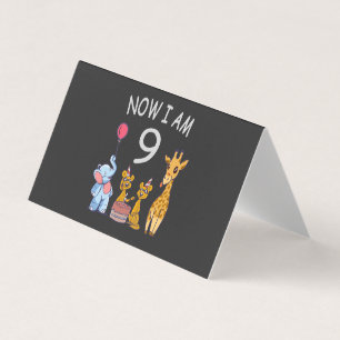 Maintenant j'ai 9 ans 9ème anniversaire au Zoo