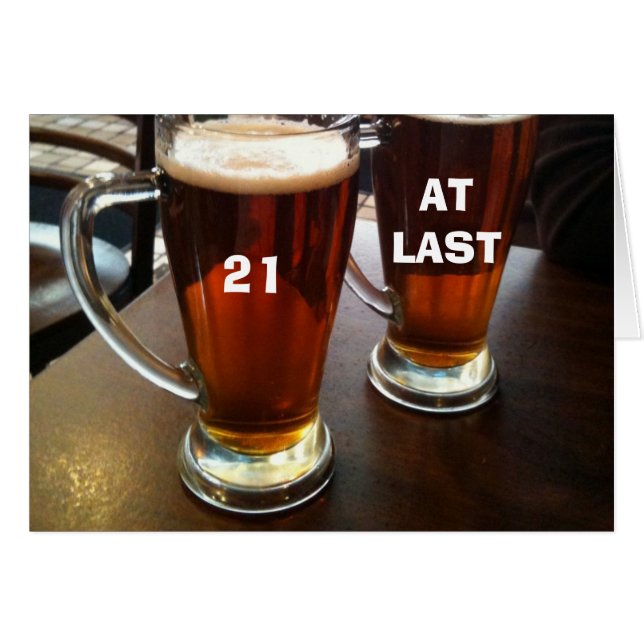 MAINTENANT NOUS POUVONS VRAIMENT FÊTER U R 21 À DE (Devant horizontal)