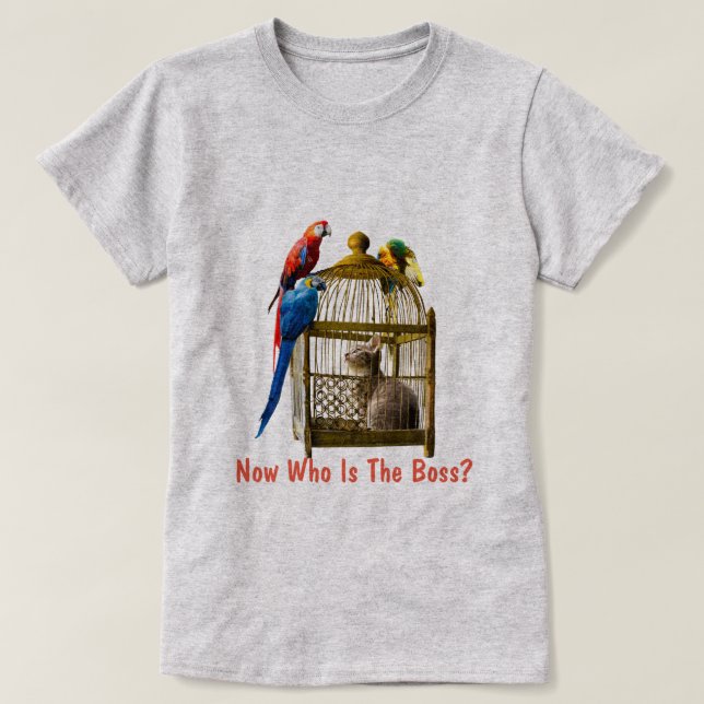 Maintenant qui est le T-shirt de patron (Design devant)