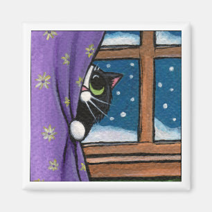 Maintenant Vous Me Voyez - Aimant Chat