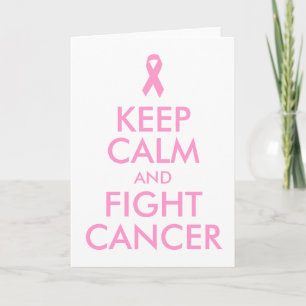 Maintenez carte calme et de combat de Cancer