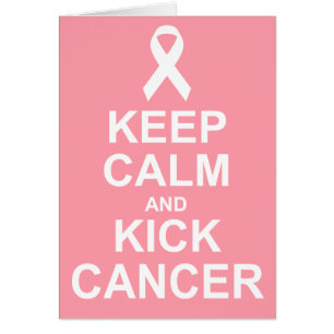 Maintenez carte calme et de coup-de-pied de Cancer