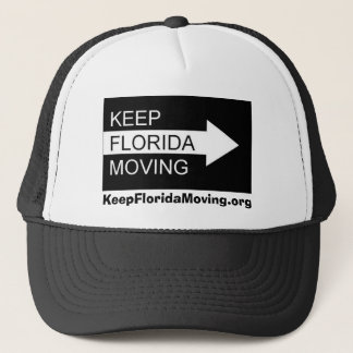 Maintenez le casquette mobile de la Floride dans
