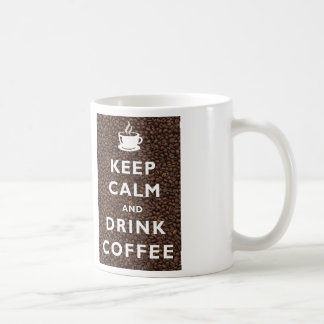 Maintenez tasse calme et de boissons de café