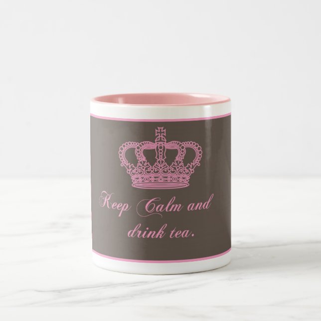 Maintenez tasse calme et de boissons de thé (Centre)