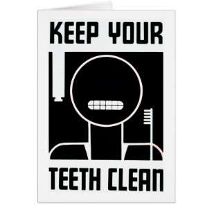 Maintenez vos dents propres