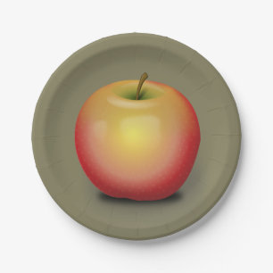 Maintosh Apple Paper Plate