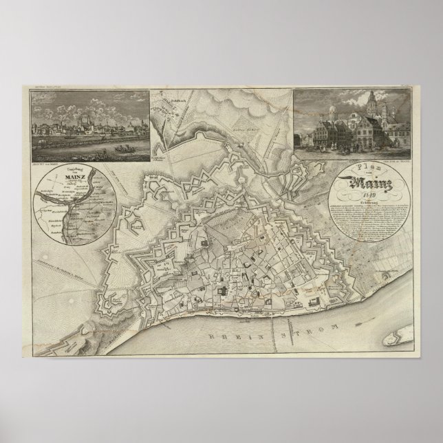 Mainz, Germany Poster (Front)