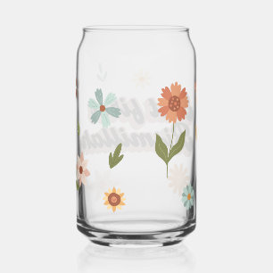 Mais d'abord Bismillah Verre Clair Fleurs Sauvages